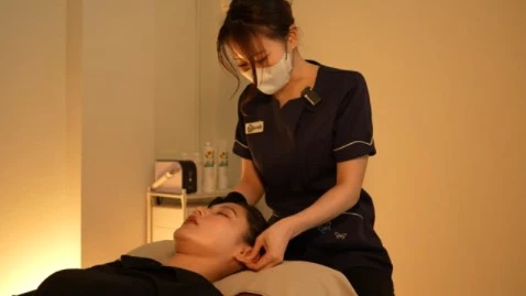 ASMR- 日式头疗养生助眠放松治愈解压舒服怀式按摩采耳SPA,缓解焦虑、眼疲劳，学日语视频，除湿气，壮阳气，调理身体，脾胃